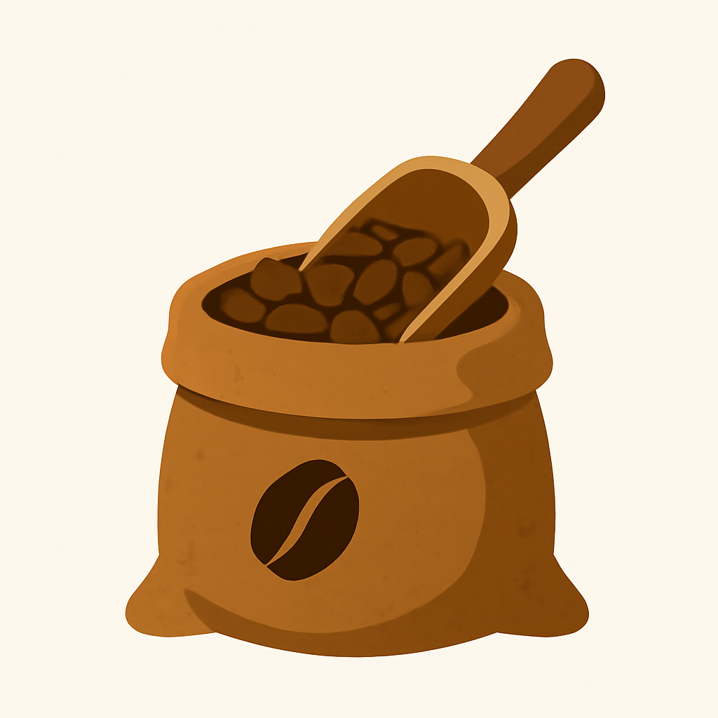 コーヒー豆の選び方・保存 アイコン