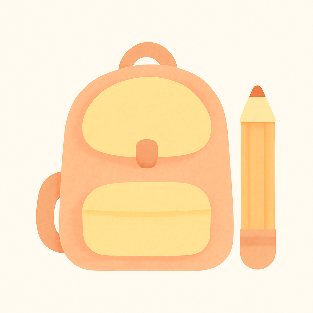 小学生・入学準備 アイコン