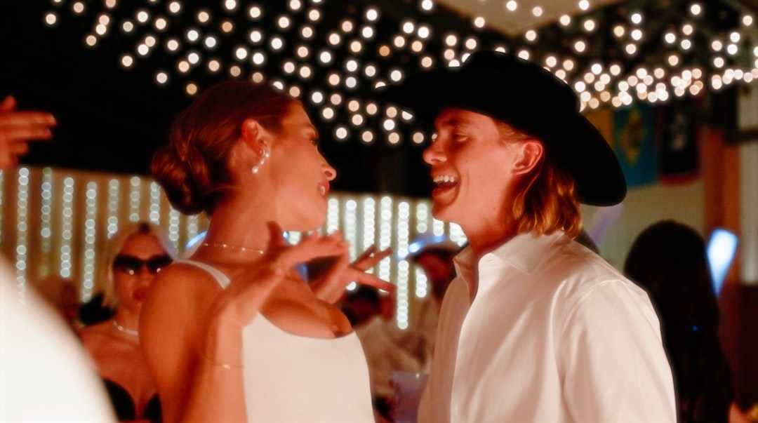 a man and a woman standing next to each other