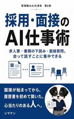 採用・面接のAI仕事術 の表紙