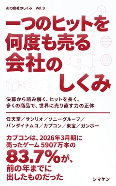 一つのヒットを何度も売る会社のしくみ の表紙